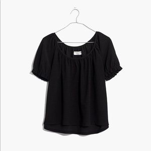 Madewell Texture & Thread Peasant Top